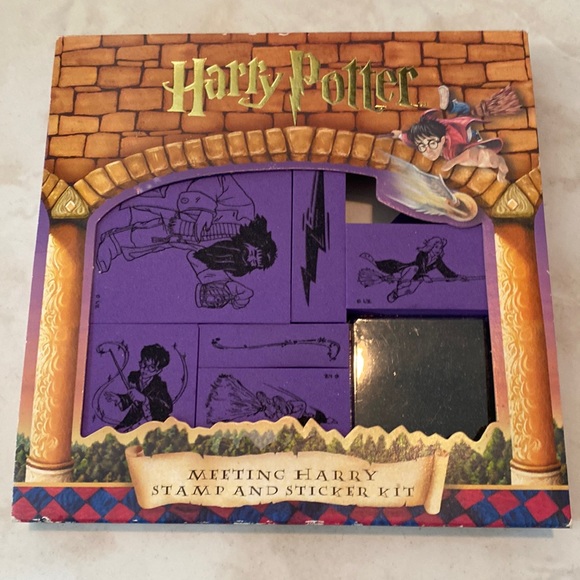 Warner Bros. Toys Vintage 200 And New In Box Harry Potter Stamp And Sticker Kit Poshmark